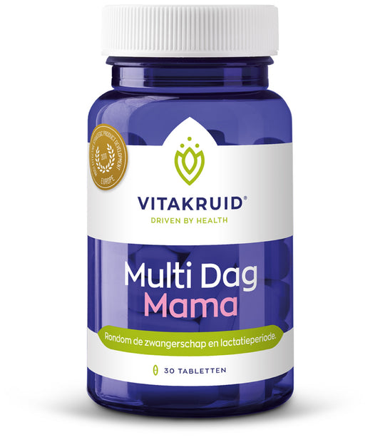 Vitakruid Multi Dag Mama 100% Vegan 30.00 Tabletten