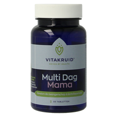 Vitakruid Multi Dag Mama 100% Vegan 30 Tabletten