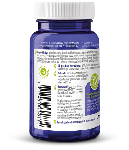 Vitakruid Multi Dag Mama 100% Vegan 30.00 Tabletten