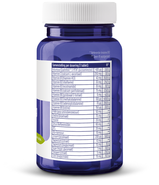 Vitakruid Multi Dag Mama 100% Vegan 30.00 Tabletten