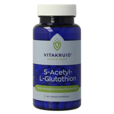 Vitakruid S-Acetyl-L-Glutathion 100 mg 90.00 Vegetarische capsules