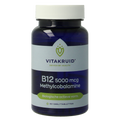 Vitakruid B12 5000 mcg Actief Methylcobalamine 60 Smelttabletten