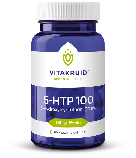 Vitakruid 5-HTP 100mg 60 Vegetarische capsules