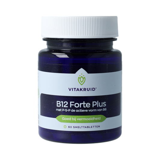 Vitakruid B12 Forte Plus 3.000 met P-5-P 60.00 Smelttabletten