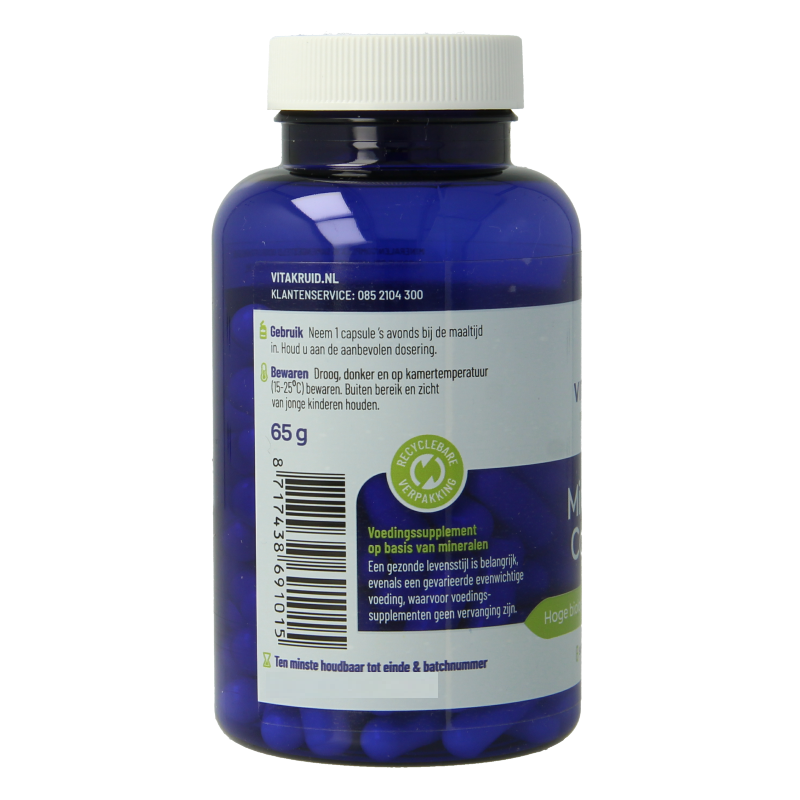 Vitakruid Mineralen Complex met 12 verschillende mineralen 90 Vegetarische capsules