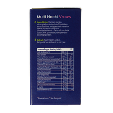 Vitakruid Multi Dag & Nacht Vrouw 100% Vegan 2 x 30 60 Tabletten