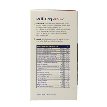 Vitakruid Multi Dag & Nacht Vrouw 100% Vegan 2 x 90 180.00 Tabletten