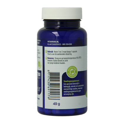 Vitakruid PEA Puur 400 OptiPEA Palmitoylethanolamide 60.00 Vegetarische capsules