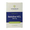 Vitakruid Betaine HCL 650mg & pepsine 160mg testkit 10 Tabletten