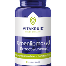 Vitakruid Groenlipmossel extract & Ovomet Eierschaalmembraam 90 Capsules