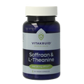 Vitakruid Saffraan 28mg (Affron) & L-Theanine 30 Vegetarische capsules