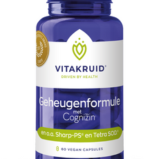 Vitakruid Geheugenformule oa Bacopa monnieri Citicoline OPC 60.00 Vegetarische capsules