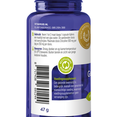 Vitakruid Geheugenformule oa Bacopa monnieri Citicoline OPC 60.00 Vegetarische capsules