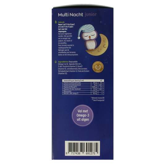 Vitakruid Multi Dag & Nacht Junior 100% Vegan 360.00 Milliliter