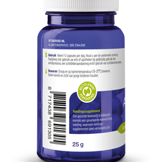 Vitakruid Ashwagandha 5% withanoliden KSM-66 & Bioperine 60.00 Vegetarische capsules