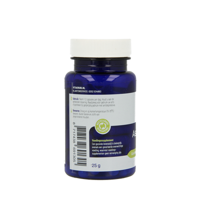 Vitakruid Ashwagandha 5% withanoliden KSM-66 & Bioperine 60.00 Vegetarische capsules