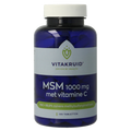Vitakruid MSM 1000 mg > 99,9% zuiver + vitamine C 120 Tabletten