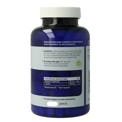 Vitakruid Magnesium 150 Bisglycinaat met 200mg L-Taurine 90.00 Tabletten