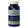 Vitakruid NAC 600mg N-Acetyl-L-Cysteine 60 Vegetarische capsules