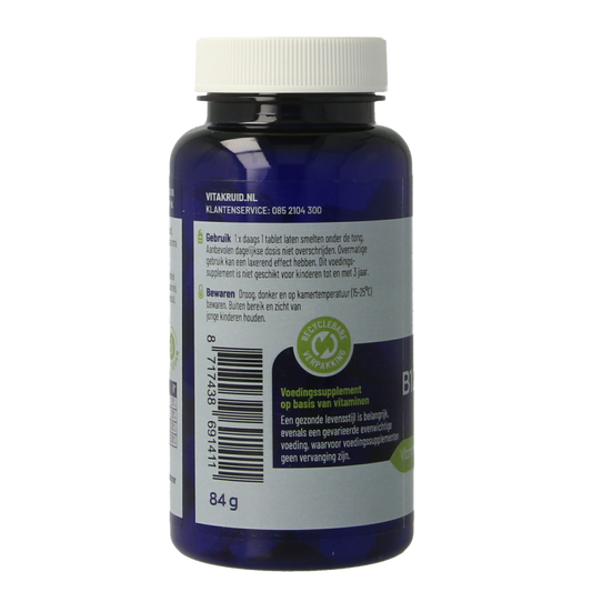 Vitakruid B12 Combi 6.000 met Actief Folaat 120 Smelttabletten