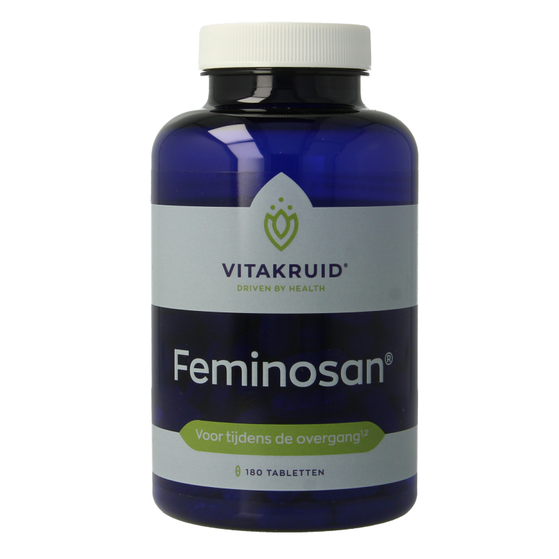 Vitakruid Feminosan Overgang complex oa Rode klaver & Hop 180 Tabletten