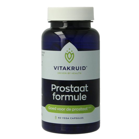 Vitakruid Prostaatformule oa Zaagpalm, Brandnetel & Zink 60.00 Vegetarische capsules