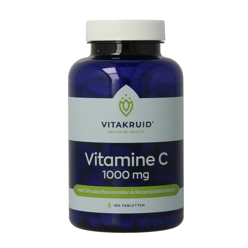 Vitakruid Vitamine C 1000 met Bioflavonoiden & Rozenbottel 180 Tabletten