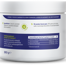 Vitakruid Vitamine C poeder calcium- & magnesiumascorbaat 260.00 Gram