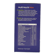 Vitakruid Multi Dag & Nacht Man 100% Vegan 2 x 30 60 Tabletten