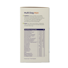 Vitakruid Multi Dag & Nacht Man 100% Vegan 2 x 90 180.00 Tabletten