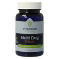 Vitakruid Multi Dag Man 100% Vegan 30 Tabletten