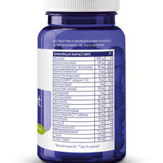 Vitakruid Multi Nacht Man 100% Vegan 30.00 Tabletten