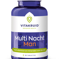 Vitakruid Multi Nacht Man 100% Vegan 90.00 Tabletten