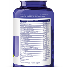 Vitakruid Multi Nacht Man 100% Vegan 90.00 Tabletten