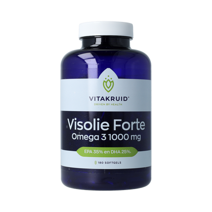 Vitakruid Visolie Forte 1000 TG 180.00 Softgels