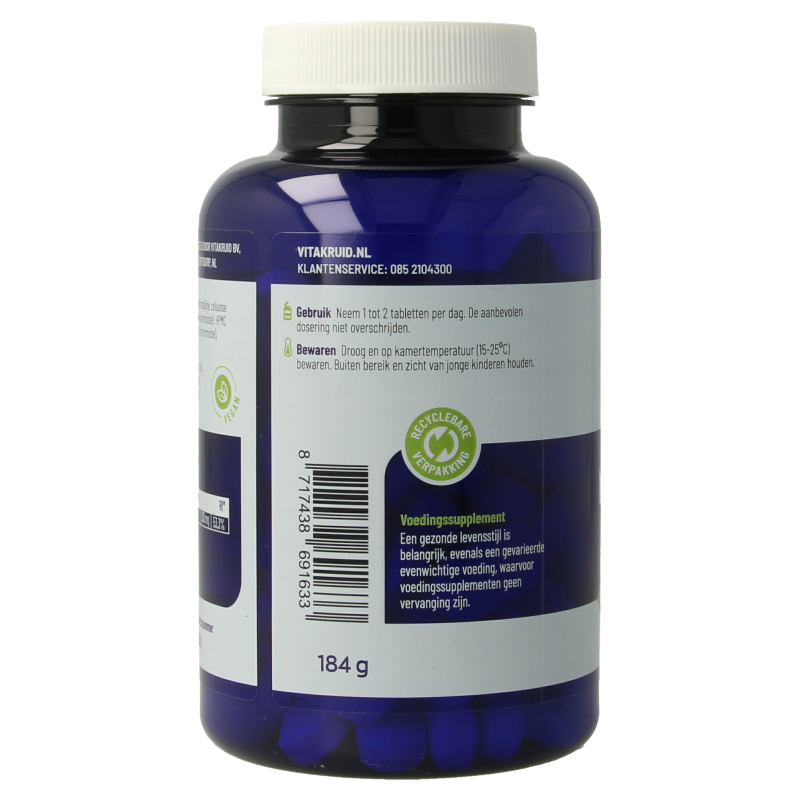 Vitakruid Magnesium 200 citraat 90 Tabletten