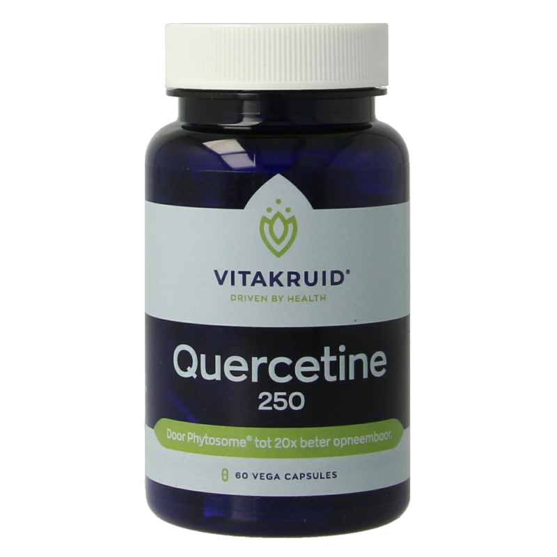 Vitakruid Quercetine 250 Quercefit Phytosome-technologie 60 Vegetarische capsules