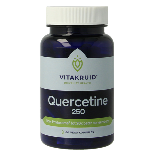Vitakruid Quercetine 250 Quercefit Phytosome-technologie 60 Vegetarische capsules