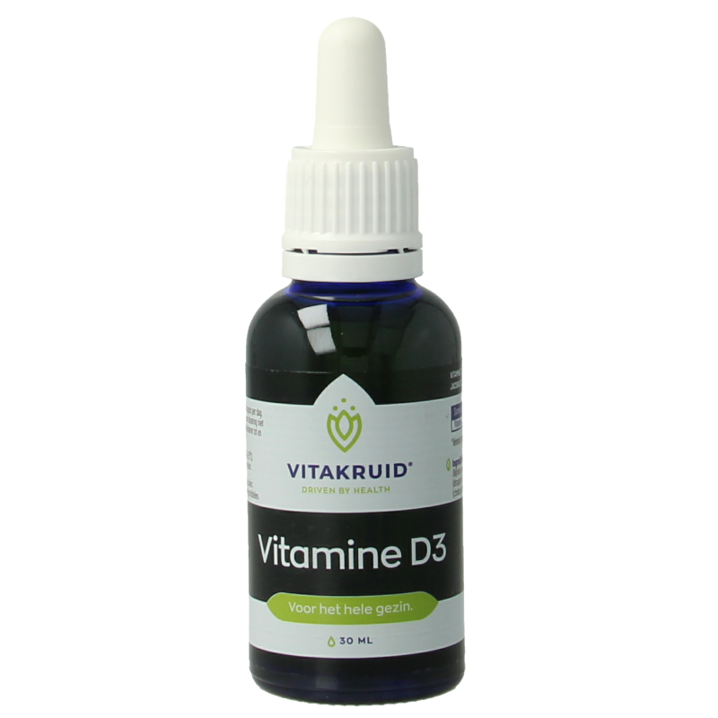 Vitakruid Vitamine D3 druppels 5 mcg / 200 IE per druppel 30 Milliliter