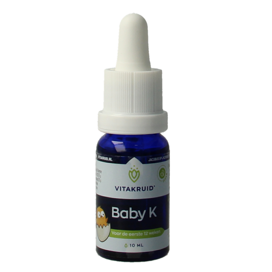 Vitakruid Vitamine K baby druppels 10.00 Milliliter