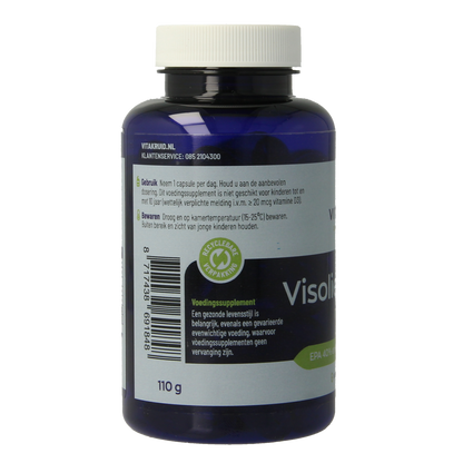 Vitakruid Visolie 1400 TG Triglyceriden met D3 60.00 Softgels