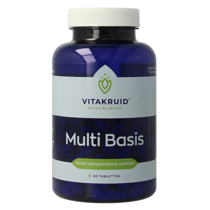 Vitakruid Multi Basis met natuurlijke vormen 90 Tabletten