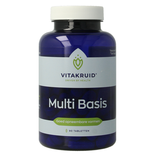 Vitakruid Multi Basis met natuurlijke vormen 90 Tabletten