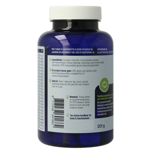 Vitakruid Multi Basis met natuurlijke vormen 90 Tabletten