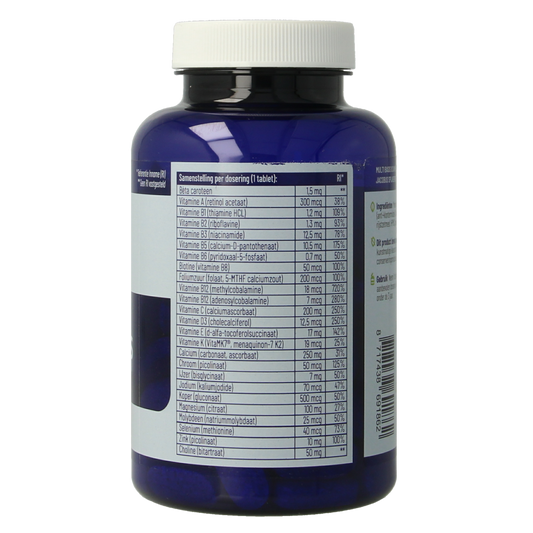 Vitakruid Multi Basis met natuurlijke vormen 90.00 Tabletten