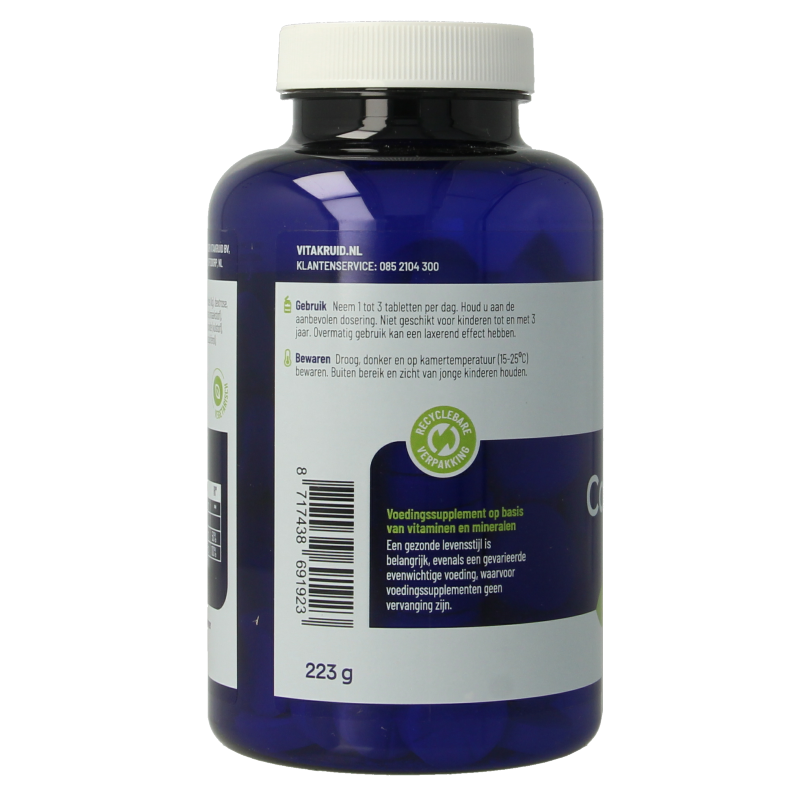 Vitakruid Calcium 400 & D3 uit duurzame Rode Alg Aquamin TG 90 Kauwtabletten