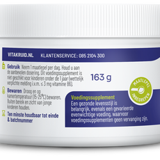 Vitakruid Multi Basis Vegan poeder met natuurlijke vormen 163 Gram