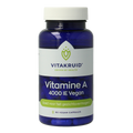 Vitakruid Vitamine A Retinol Acetaat 4000 IE Vegan 90.00 Vegetarische capsules