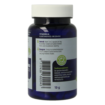 Vitakruid Lactoferrine 150 mg minimaal 95% puur + Vitamine C 60.00 Vegetarische capsules