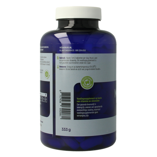 Vitakruid Magnesium 150 Malaat met Vitamine B6 (P-5-P) 180 Tabletten